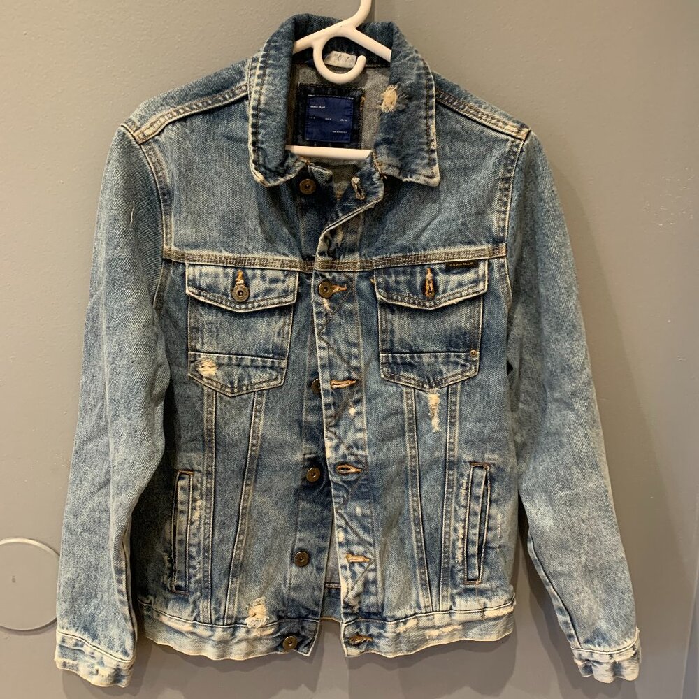Zara Blue Denim Jacket